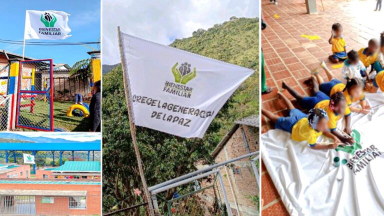 Bienestar Familiar ubica banderas blancas en unidades donde se atiende a la Primera Infancia en el Cauca