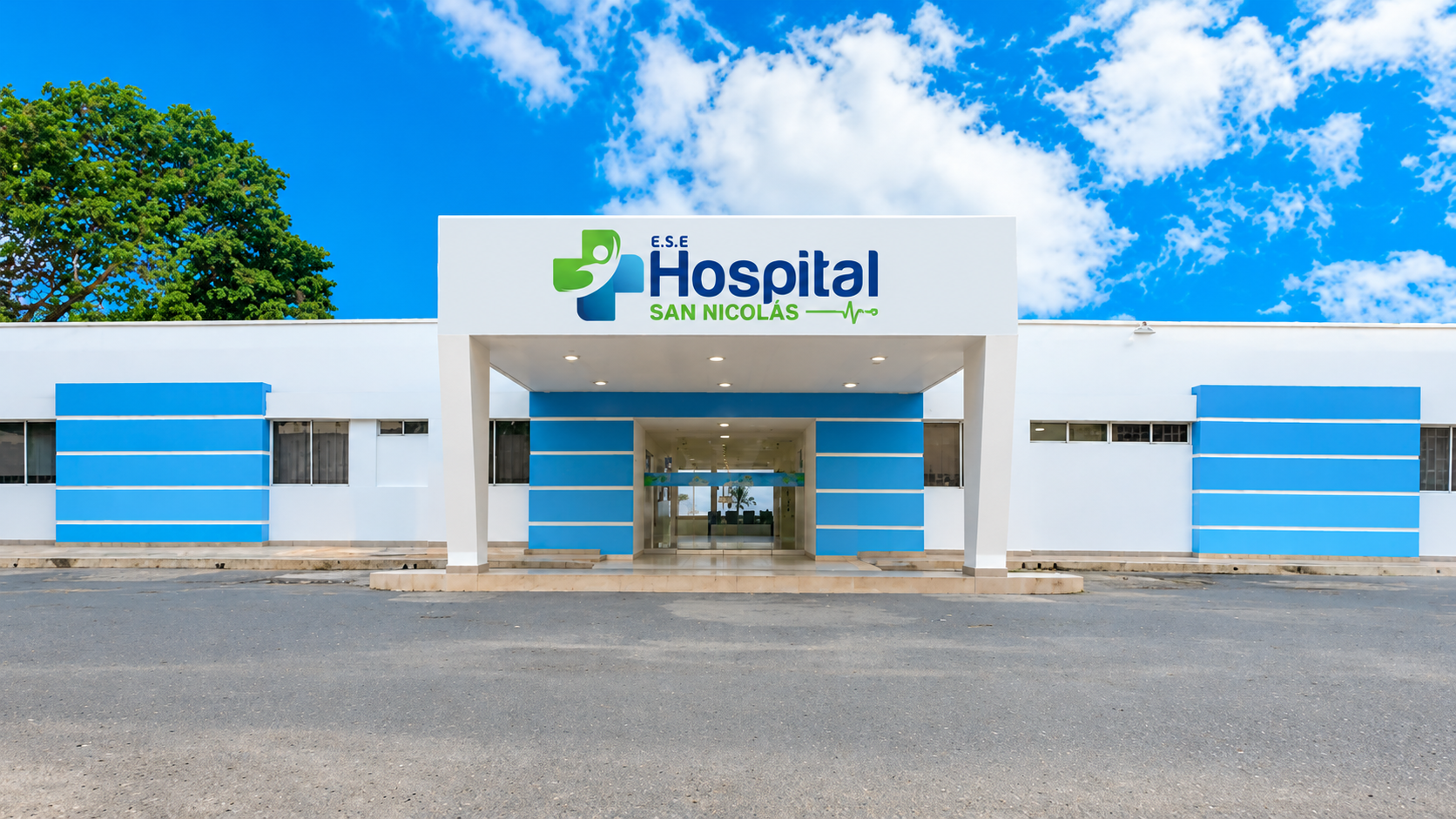 Hospital San Nicolás de Planeta Rica Fachada del Hospital San Nicolás de Planeta Rica